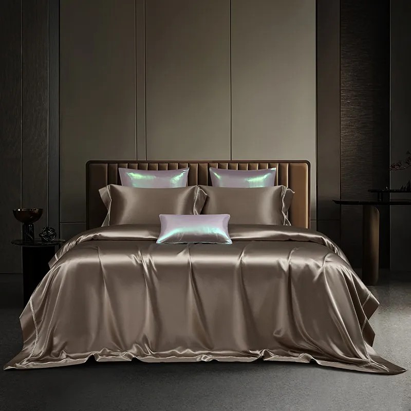 Home Textiles Premium - Mulberry Silk Premium 4-delige dekbedovertrekset Super/Cal