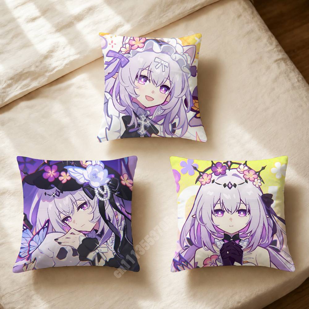 Home Textiles And Furnishing - Castorice Honkai Star Rail bedrukte kussenhoes