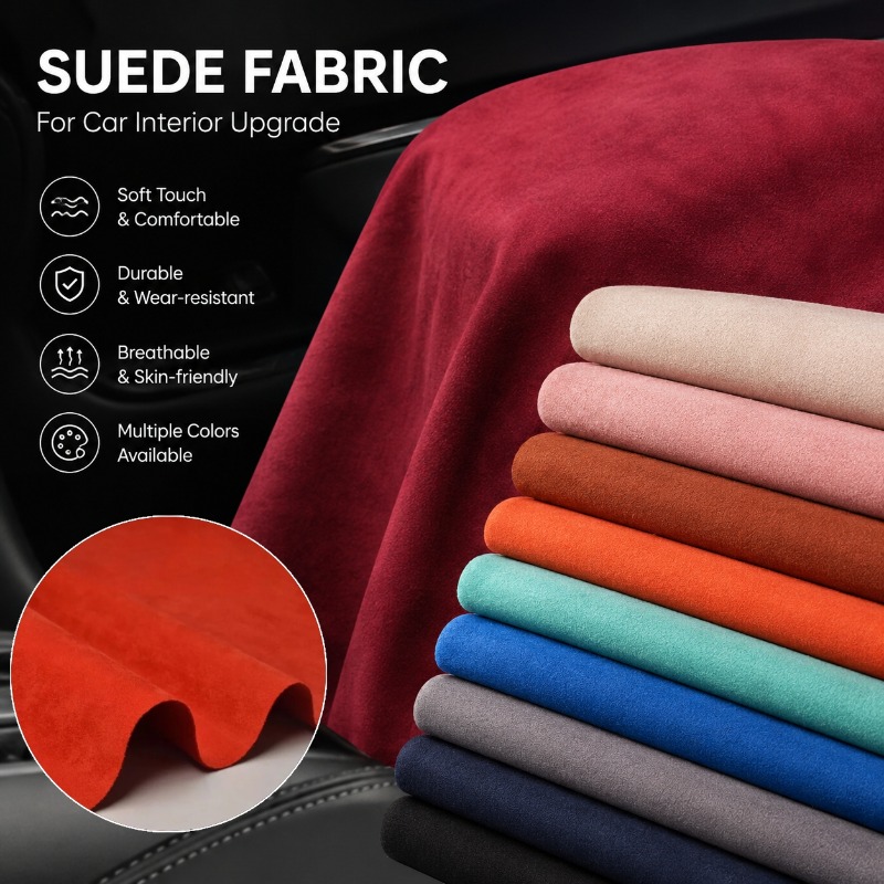 Home Textiles Premium - Premium microsuède stof, autobekledingsstof voor hemelplafond,
