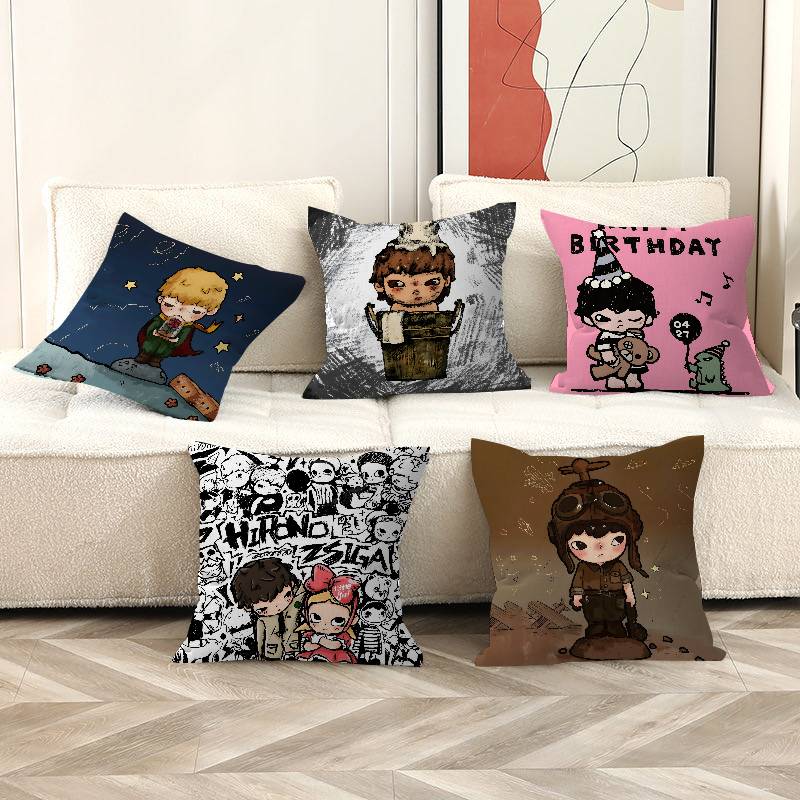 Home Fashion Textiles - Cartoon H-HIRONOS Cartoon Kussen Anime Kussen