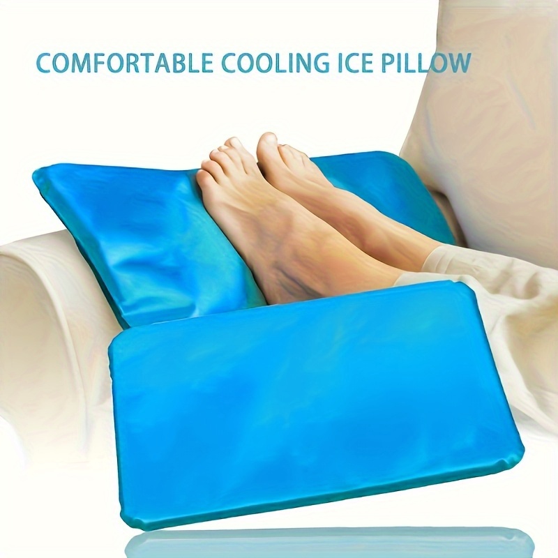 Cooling Pillow Gel - Blauw gel-icepack, draagbaar spierkussen, zomerkoelkussen, handwasbare