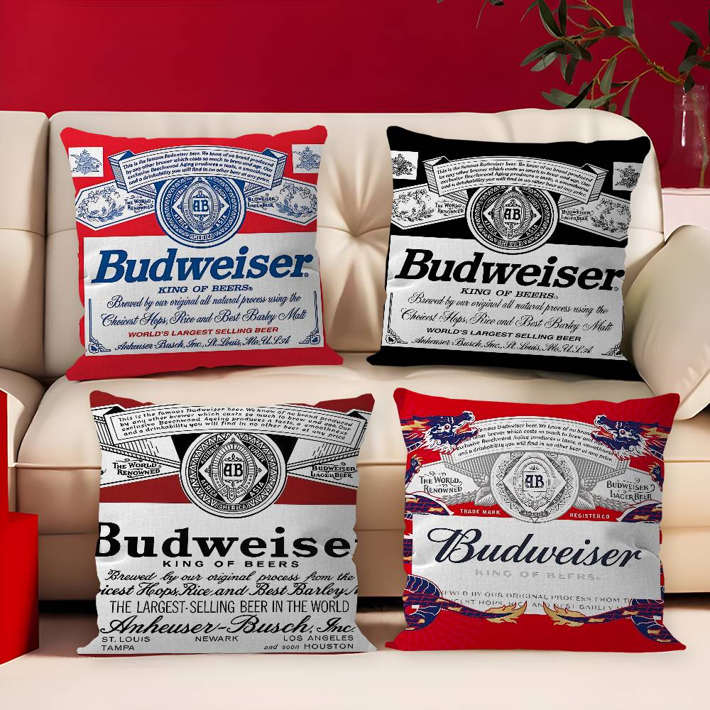 Home Textiles And Furnishing - King Of Beer B-Budweiser Kussen Geschenken