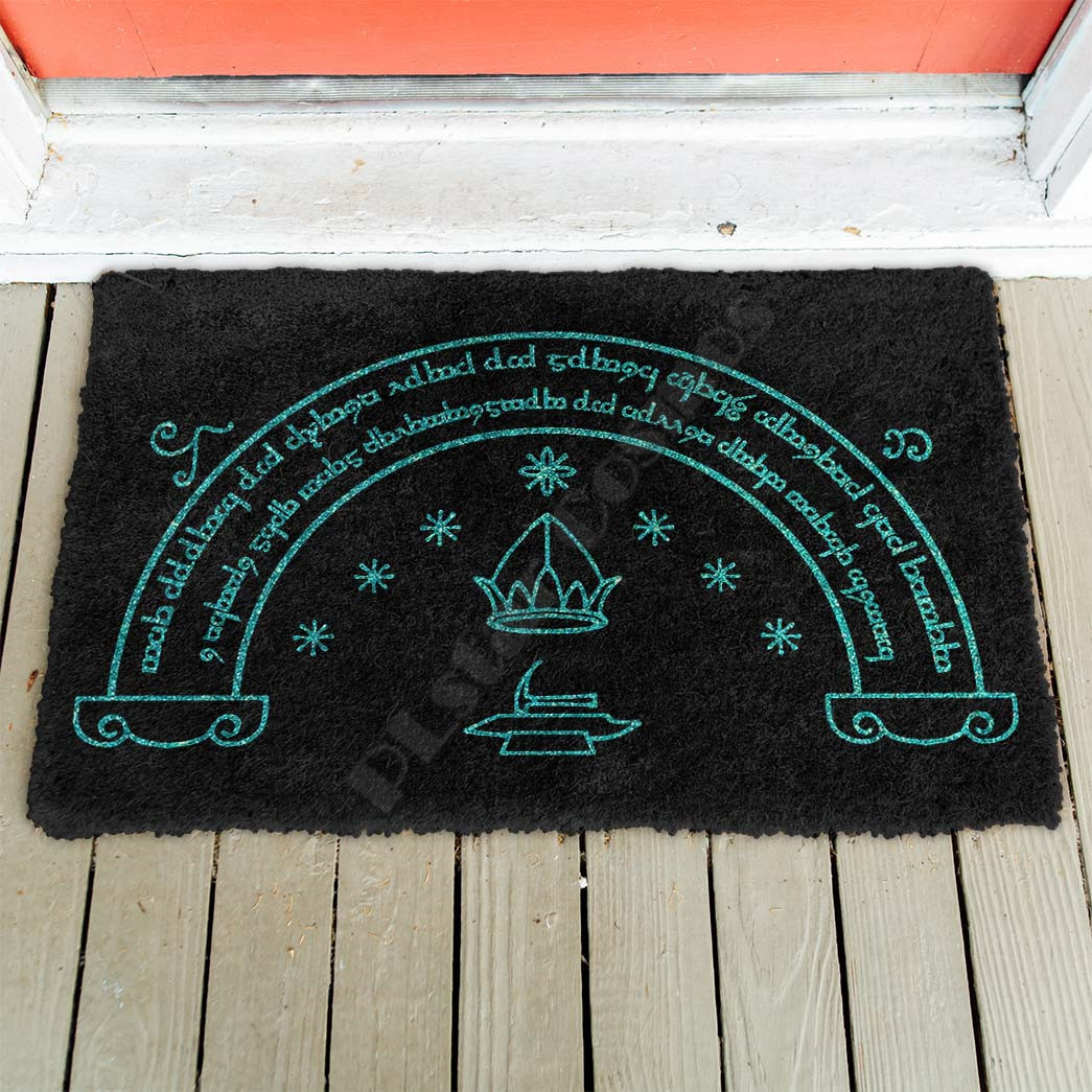 Home Fashion Textiles - 3D LOTR Doors Of Durin Custom