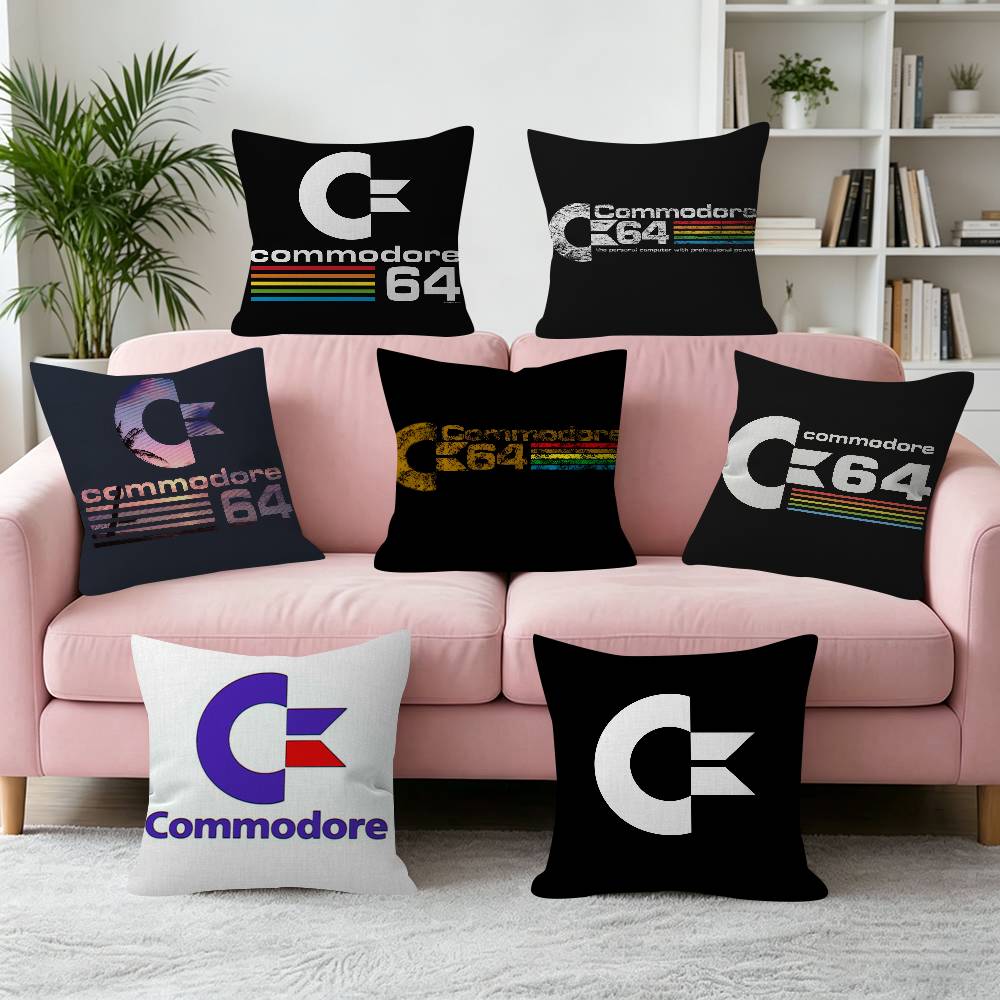 Home Textiles Inc - Klassieke C-Commodore 64 Retro kussen Kussenhoes