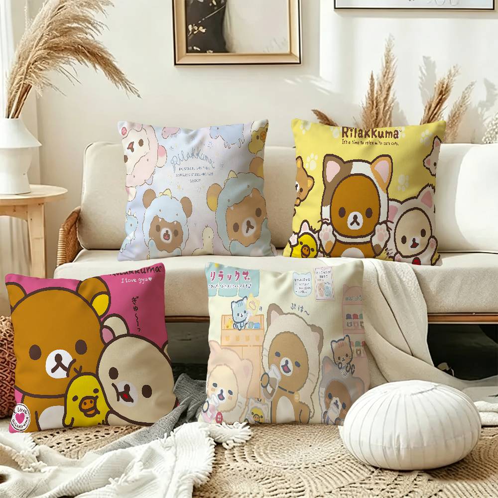 Home Textiles And Furnishing - Leuke Rilakkuma Kussen Cadeaus Huis Kantoor