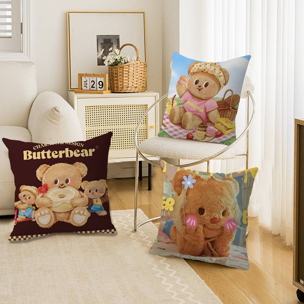 Home Textiles And Furnishing - Leuke B-butter Bear Kussen Geschenken Thuiskantoor