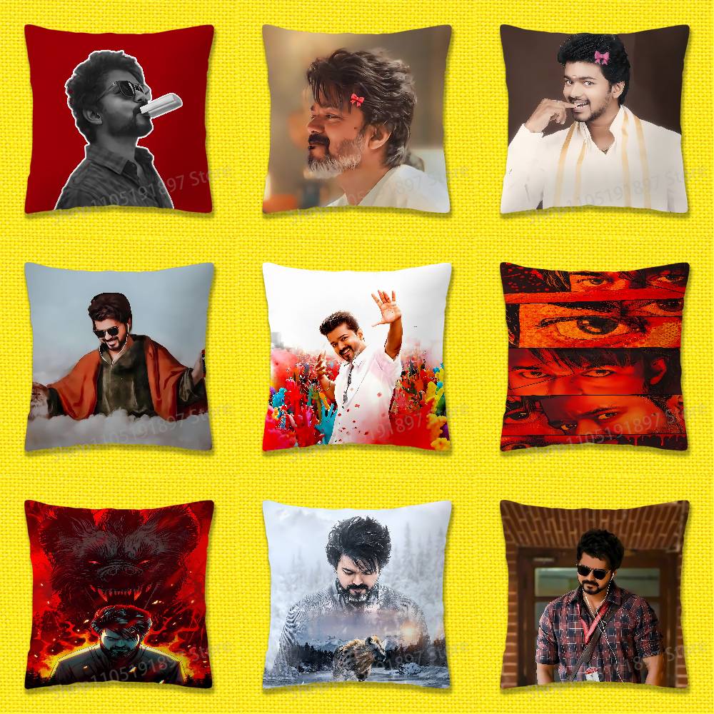Home Textiles India - T-Thalapathie V-Vijay India Sierkussen Case Voor