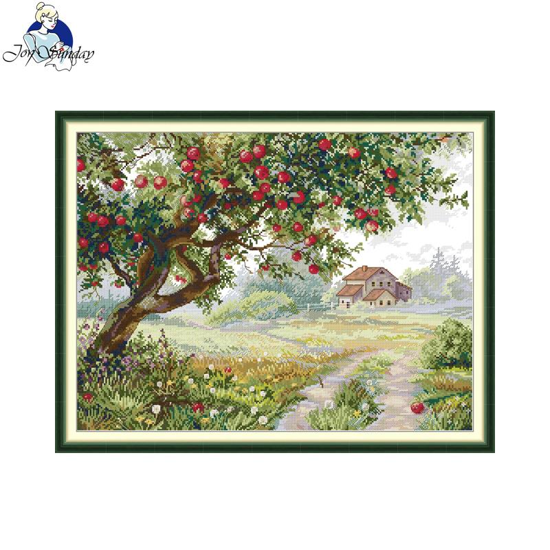 Home Textiles Discount - Joy Sunday Cross Stitch Kit Oude