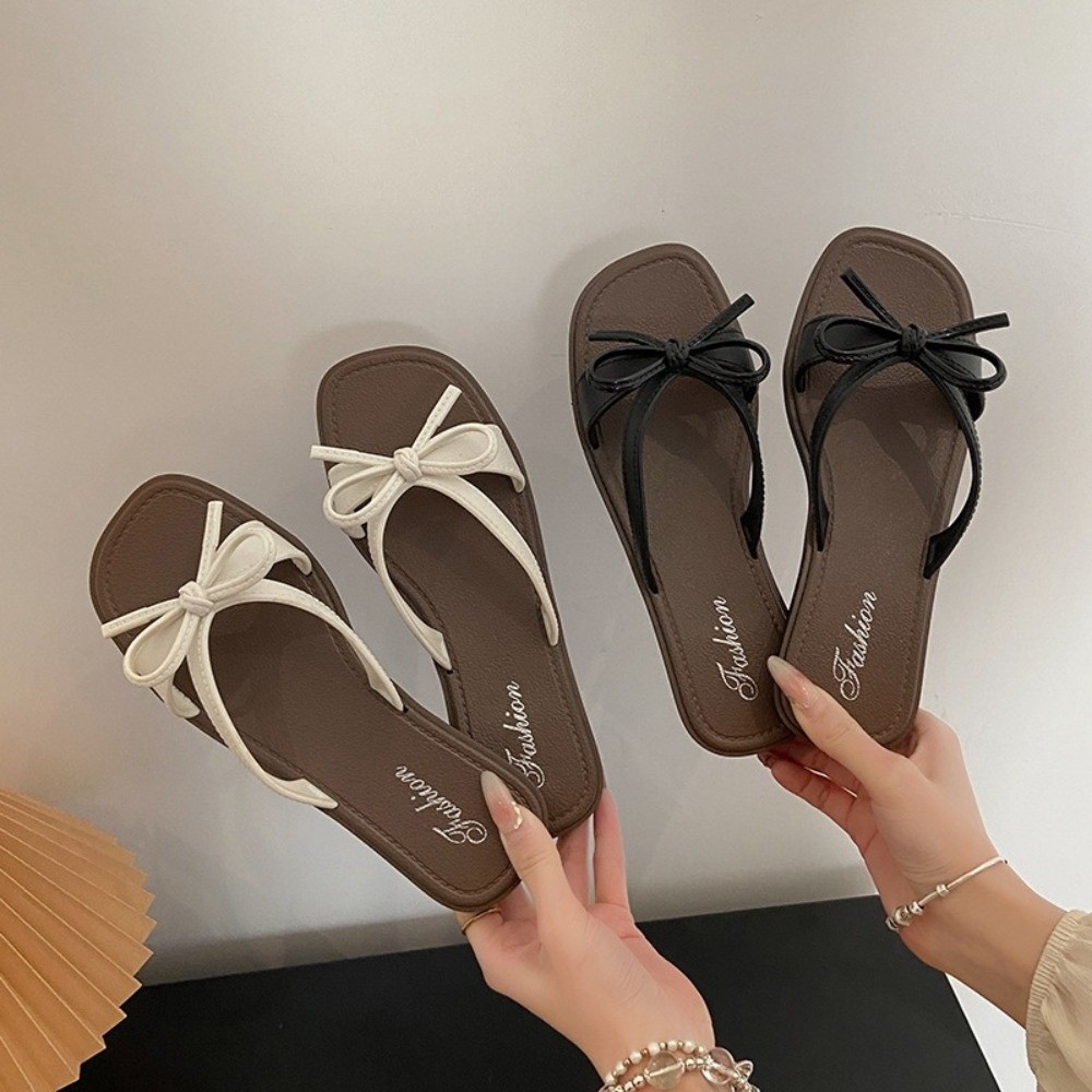 Home Textiles Discount - 1 Paar Zachte Zool Platte Sandalen