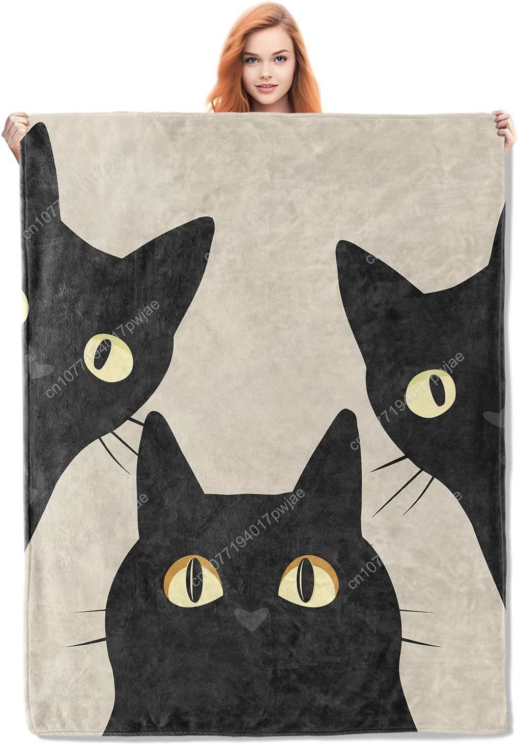 Home Textiles Blanket - Grappige kattendeken Cadeaus voor vrouwen Meisjes