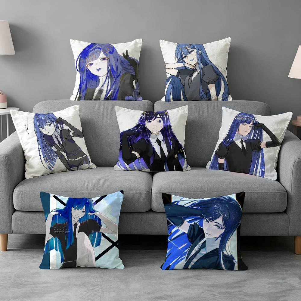 Home Landing Textiles - Land of the-e Glanzende kussensloop Zachte