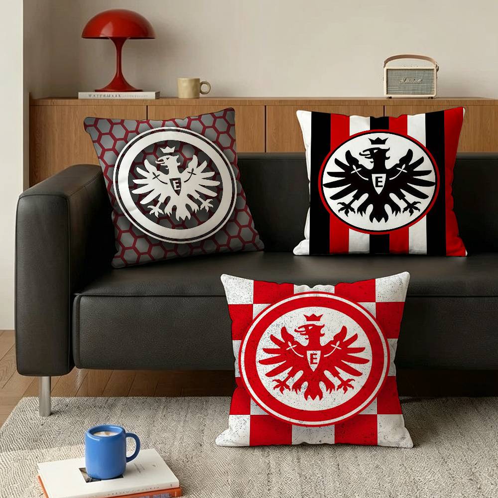 Home Textiles Frankfurt - E-Eintracht F-Frankfurt Beroemde vierkante kussensloop in