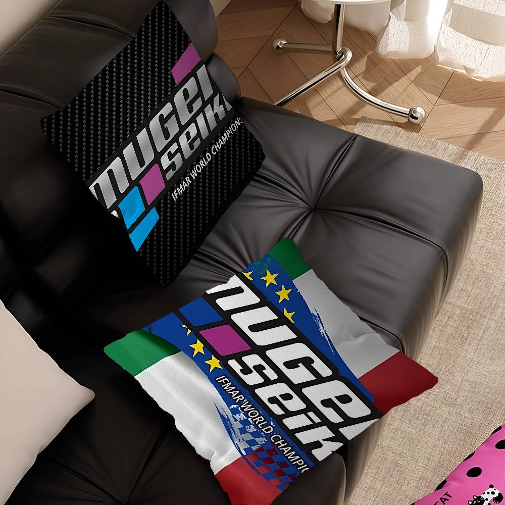 Home Textiles Logo - Limited Mugen Seiki Rc Logo Kussensloop