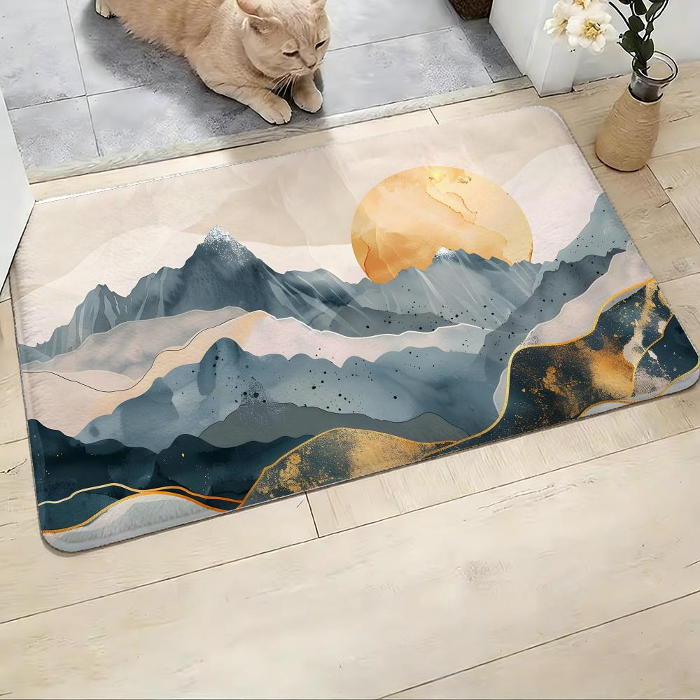 Home Landing Textiles - Mountain Land vloermat Zacht flanellen tapijt