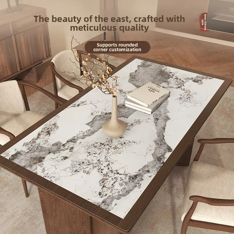 Premium marmeren patroon tafel - Home Textiles Premium recensie en prijs