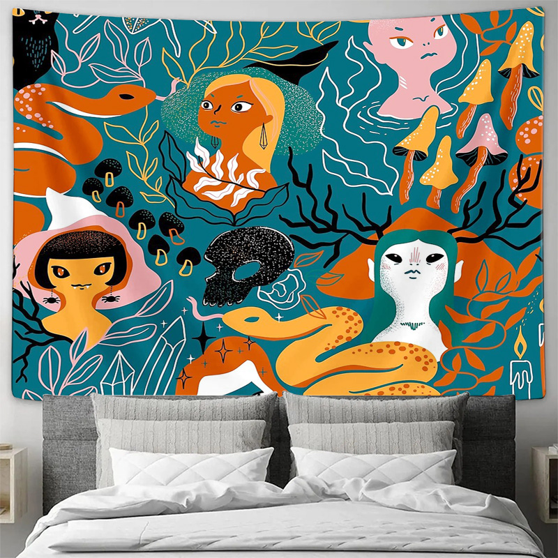 Dromerig bos tapijt muur opkno - Home Landing Textiles recensie en prijs
