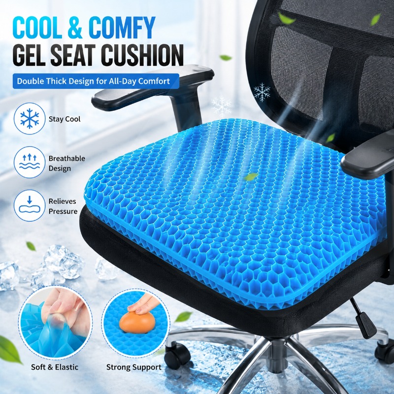 1 Stuks Dubbellaags Honingraat - Cooling Pillow Gel recensie en prijs