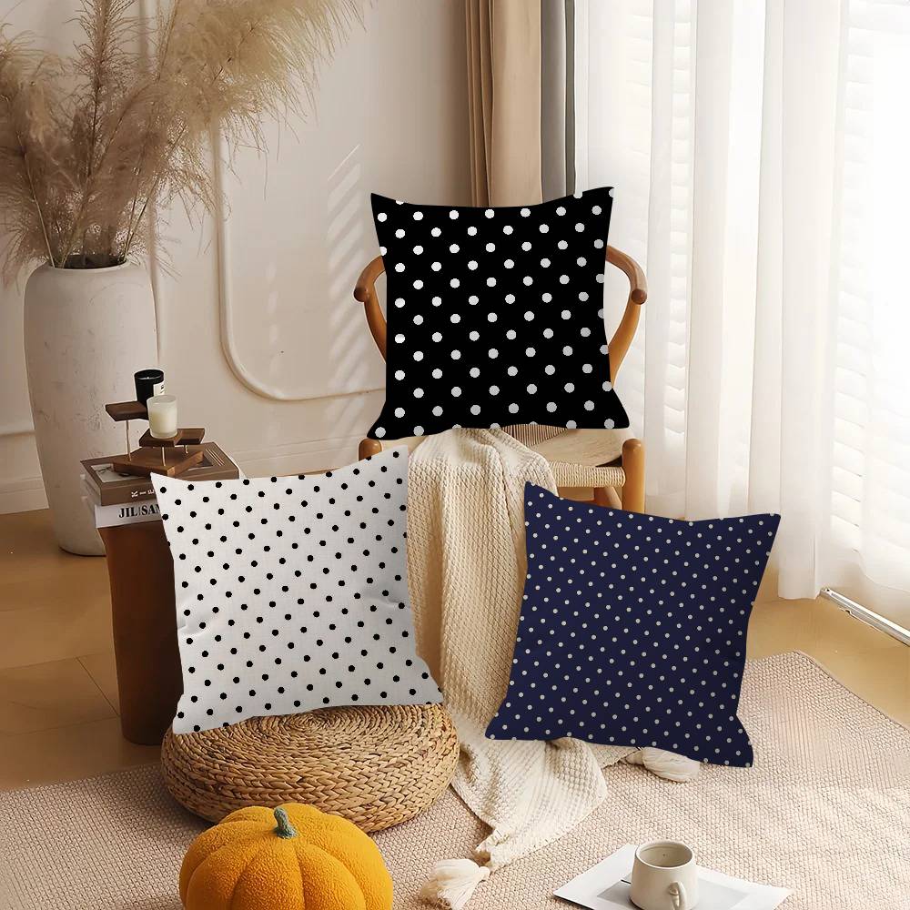 Mode Polka Dot Figuur Kussen G - Home Textiles And Furnishing recensie en prijs