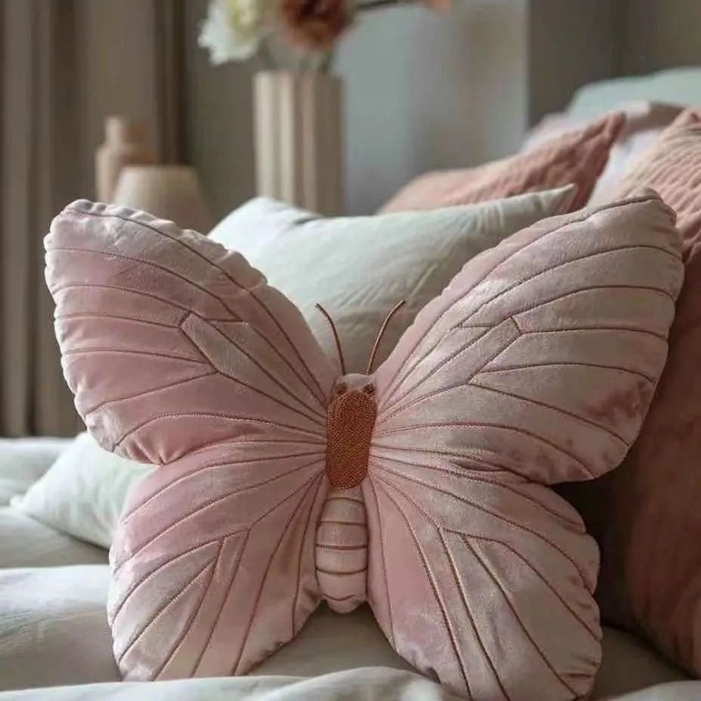 Nieuwe Leuke Vlinder Kussen Mo - Home Fashion Textiles recensie en prijs
