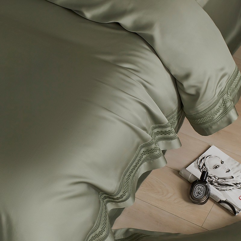 Premium Matcha Groen/Stoffig R - Home Textiles Premium recensie en prijs