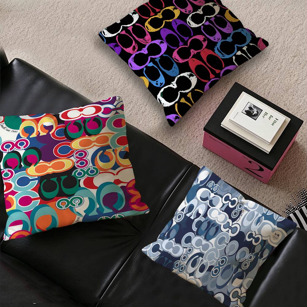 C-Coach B-Brand LOGO Kussenhoe - Home Textiles Logo recensie en prijs