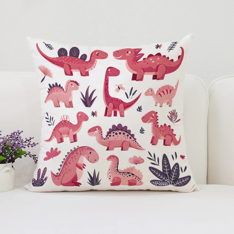Dinosaur Land throw pillow cov - Home Landing Textiles recensie en prijs