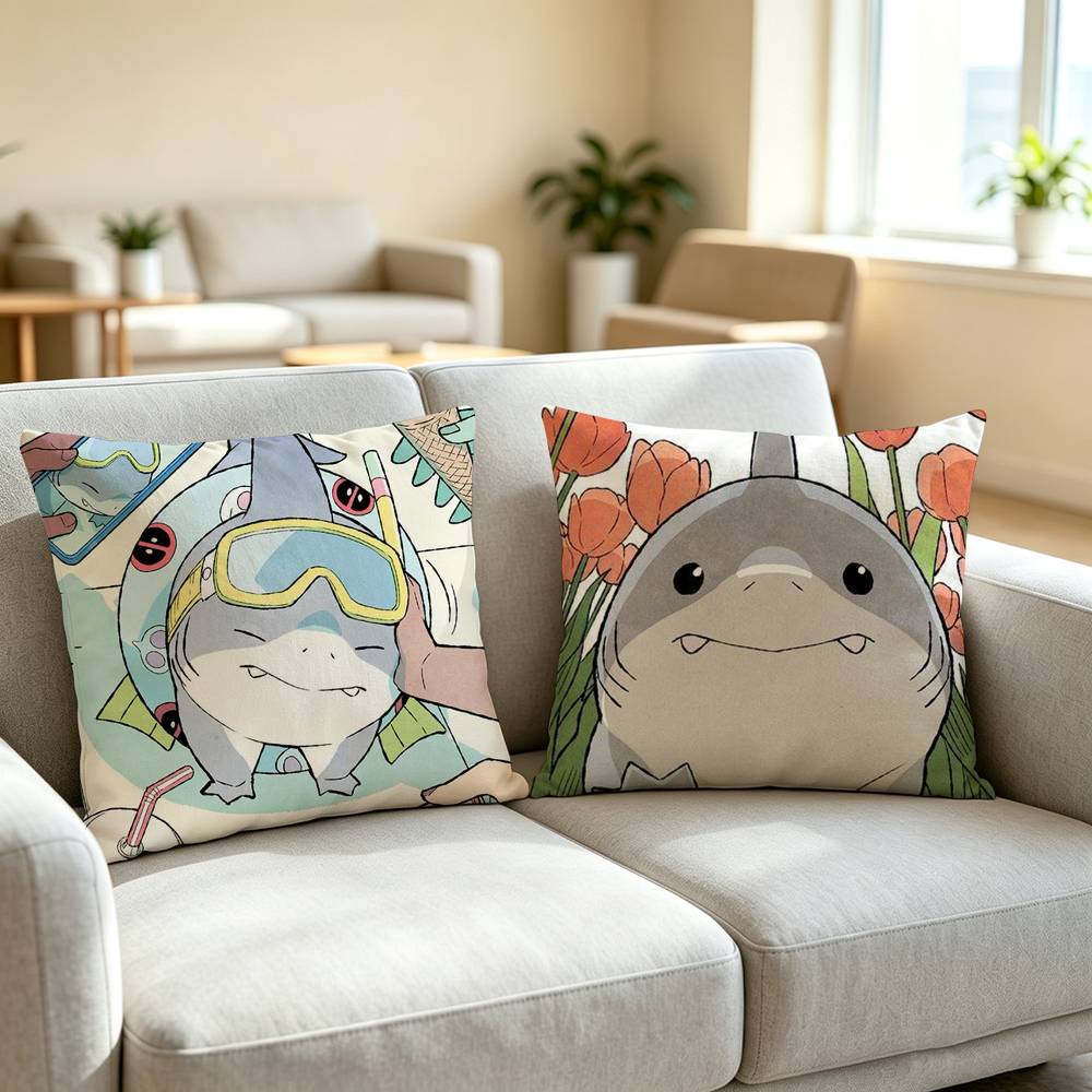 Schattig Jeff de Landshaai Kus - Home Landing Textiles recensie en prijs