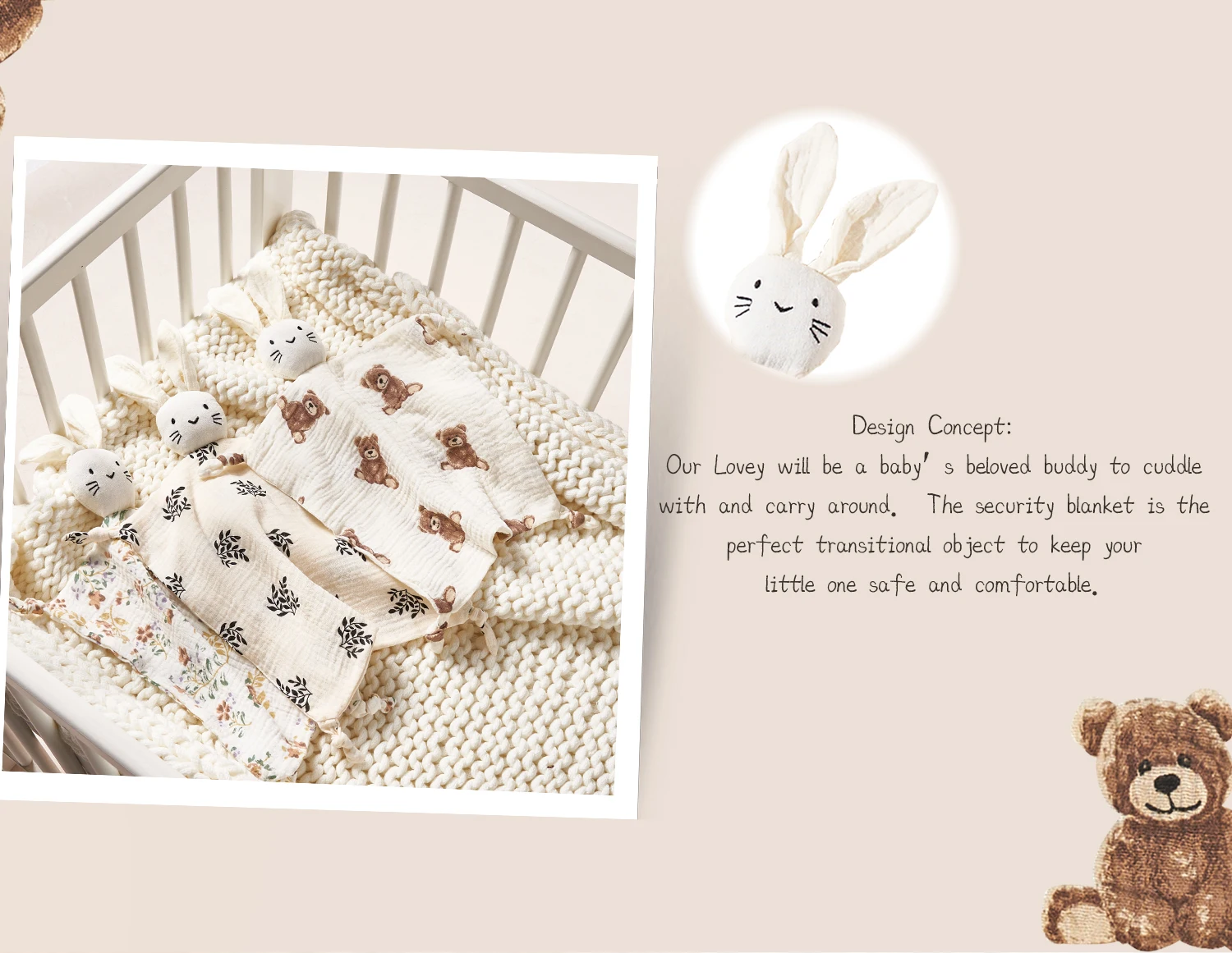 Babyknuffeldoek: Zacht konijne - Home Textiles Blanket recensie en prijs