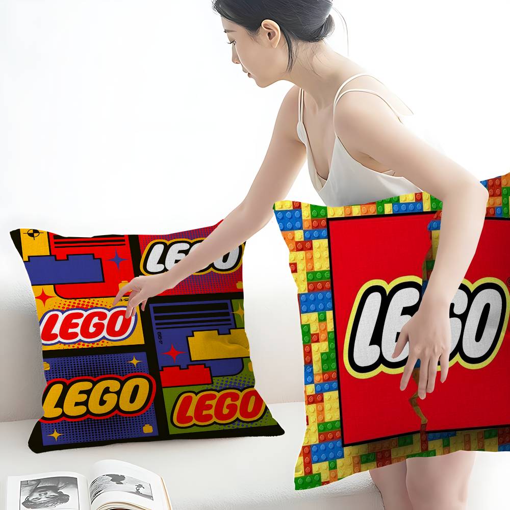 Klassieke L-LEGOS logo kussenh - Home Textiles Logo recensie en prijs